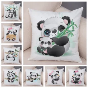 panda pillow case