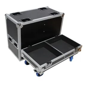 ProX X-RCF-ART725MK4 Flight Case For Two RCF ART725 MK4 Speakers | ATA Style