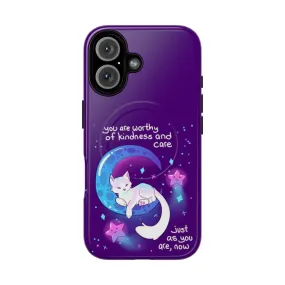 "Space Kitty" Magnetic Tough Phone Case for Self-Care