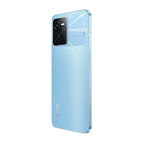 Realme narzo 50A Prime (Flash Blue, 4GB RAM 64GB Storage) FHD  Display | 50MP AI Triple Camera (No Charger Variant)