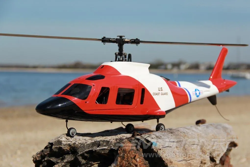 RotorScale A-109 Coast Guard Rescue 450 Size Helicopter - PNP