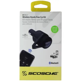 Scosche BTFREQ Wireless Hands-Free Car Kit - Black (BTFM5)