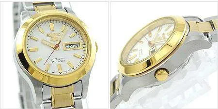 SEIKO SYMD90K1 Automatic Two-Tone Stainless Steel Watch for Women