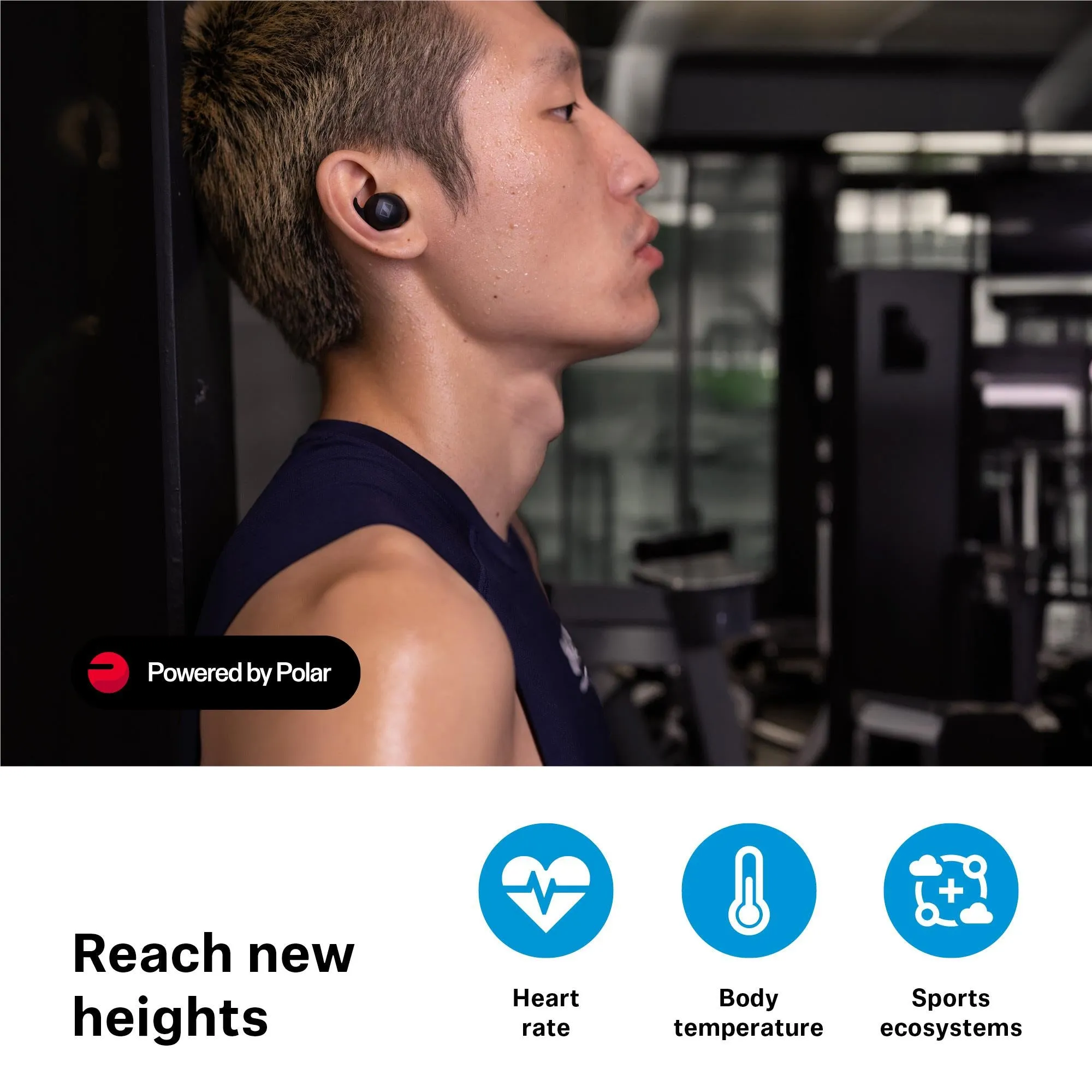 Sennheiser Momentum Sport ANC In-Ear Headphones (Graphite)