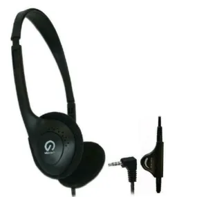 Shintaro SH-101 Light Weight Headphones Black Computer PC Volume Control