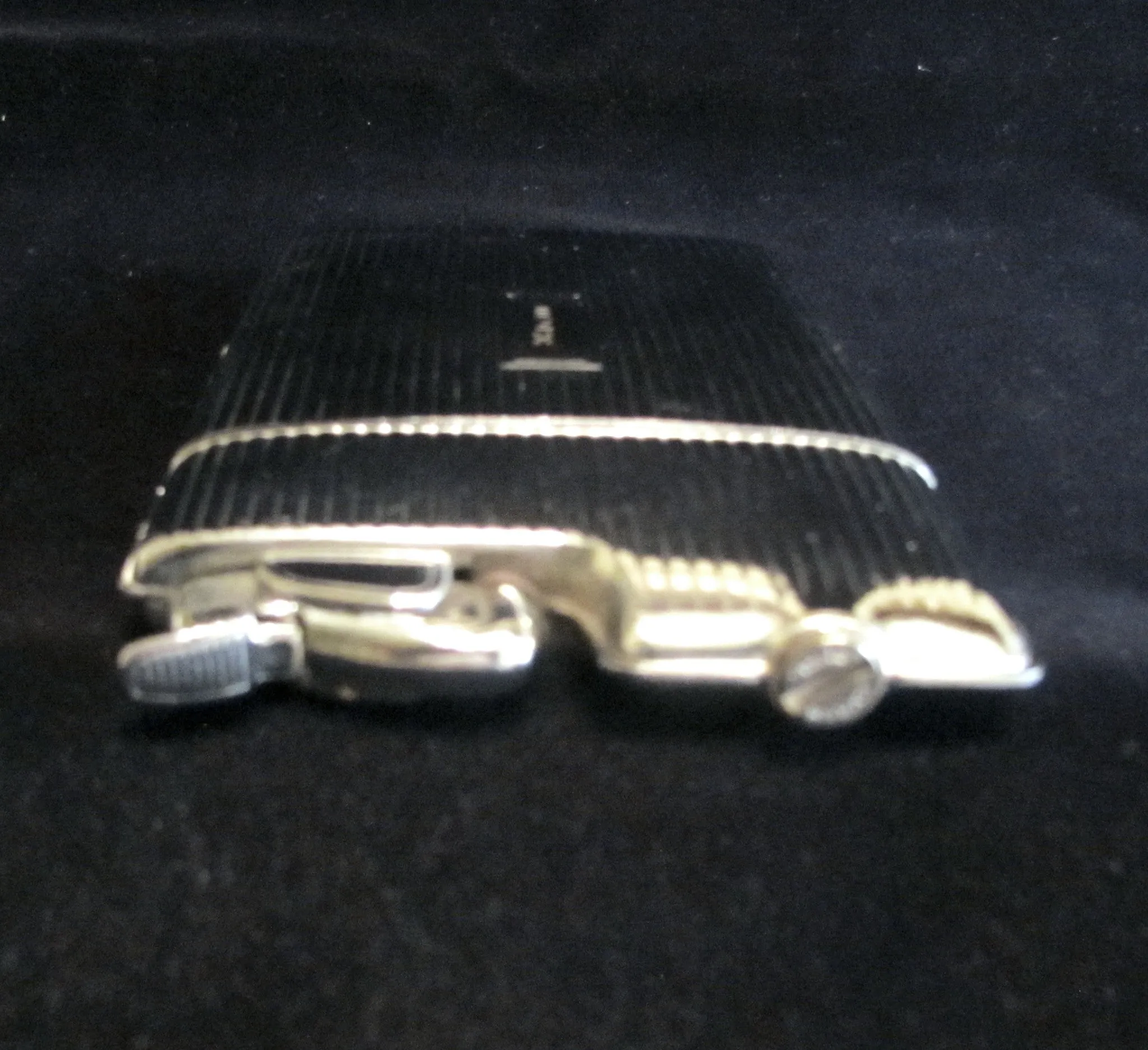 Silver Evans Cigarette Case Lighter Art Deco Boxed Working Case Lighter