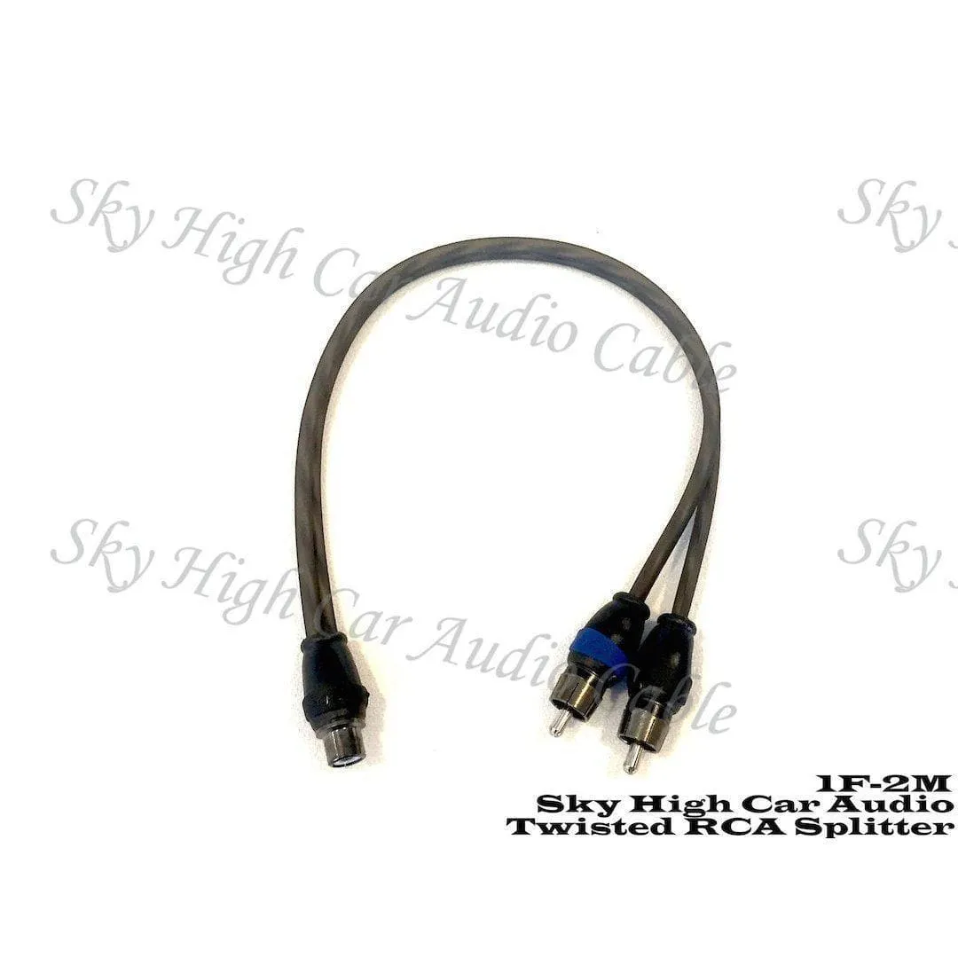 SKY HIGH CAR AUDIO TWISTED Y SPLITTER