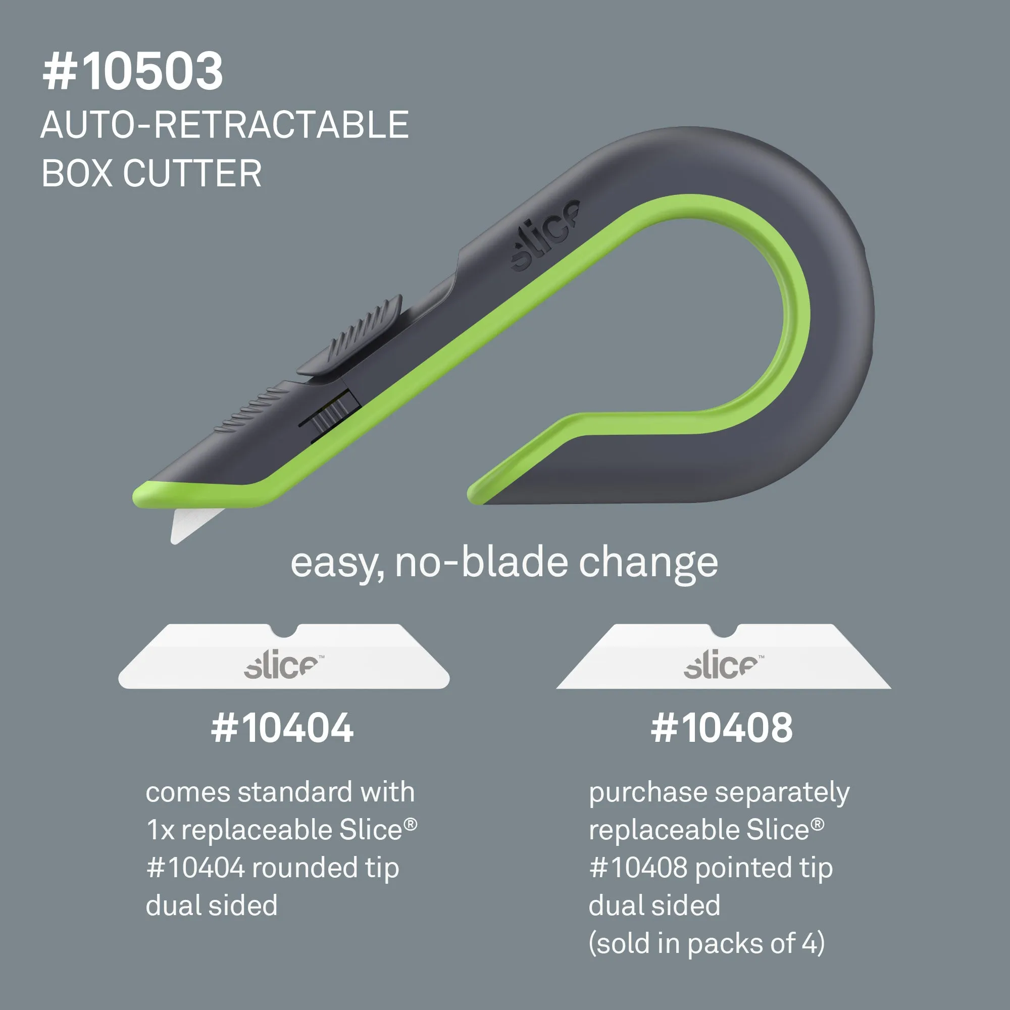 Slice Auto-Retractable Box Cutter