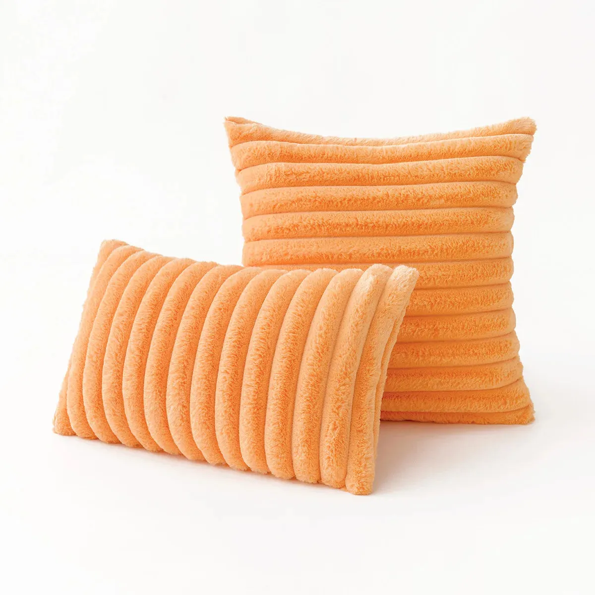 Soft Plush Pillow Case - Cozy Cushion Cover for Sofa & Bed