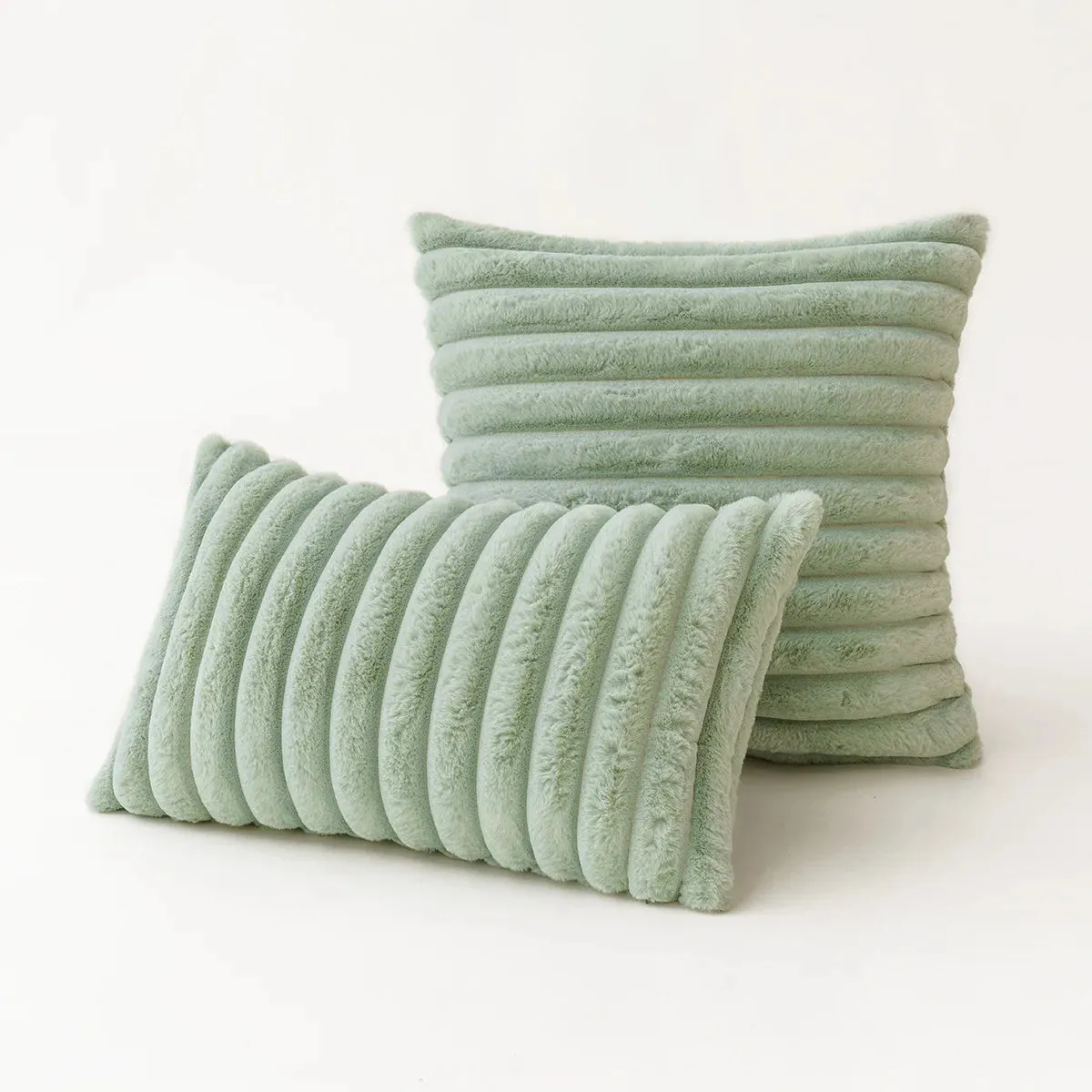 Soft Plush Pillow Case - Cozy Cushion Cover for Sofa & Bed