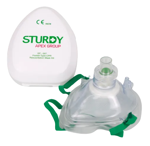 SP007 CPR Mask with Carrying Case