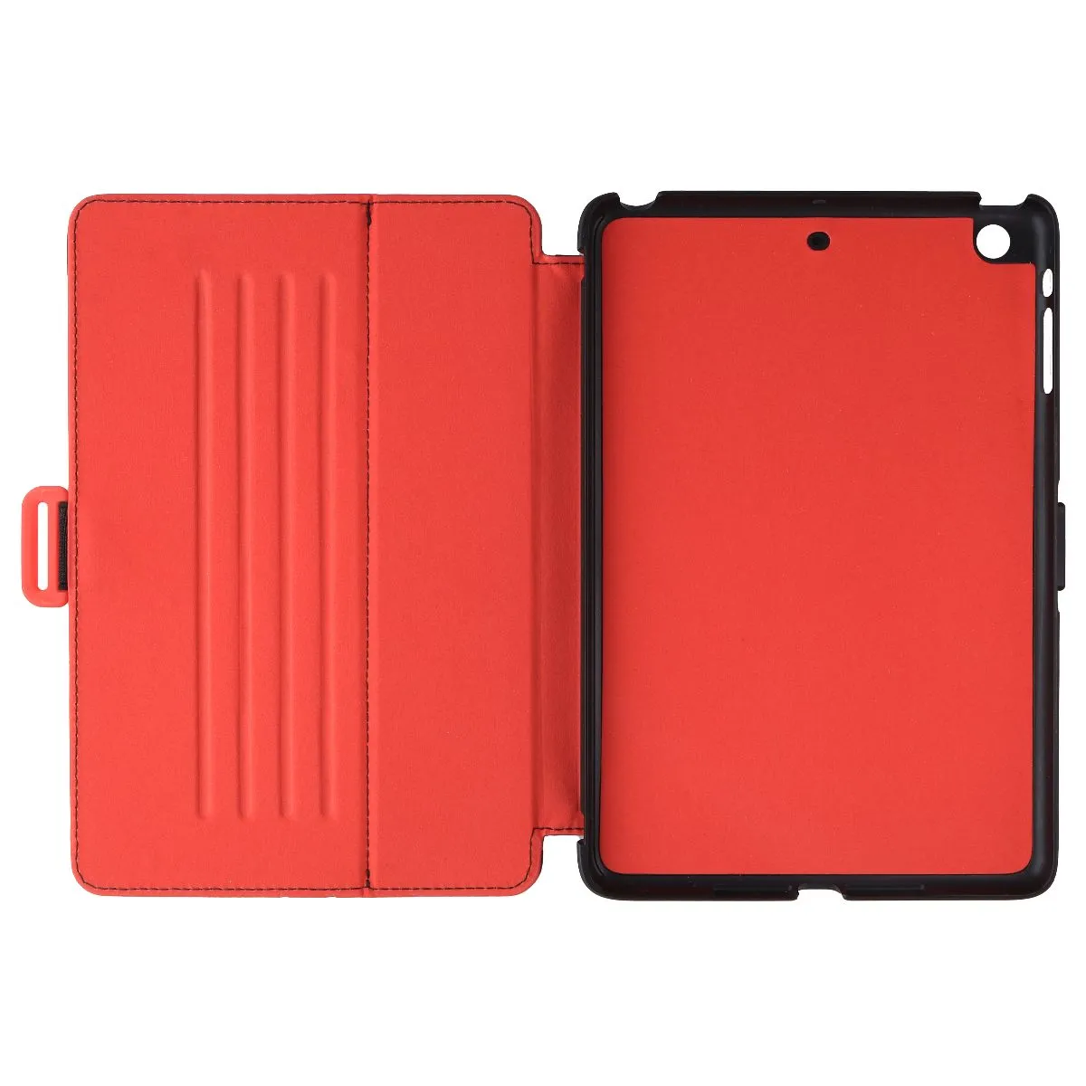 Speck FitFolio Series Leather Folio Case for Apple iPad Mini - Black/Poppy Red