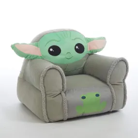 Star Wars Grogu Bean Bag Chair for Toddlers with Sherpa Trim - Small