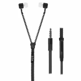 STK ZIP 3.5mm Universal Black Earphones Headphones UNIEPZIP10BK/PP3