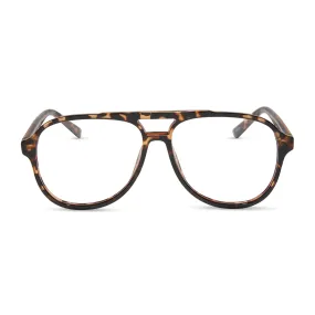 TATUM - ESPRESSO TORTOISE   BLUE LIGHT READERS