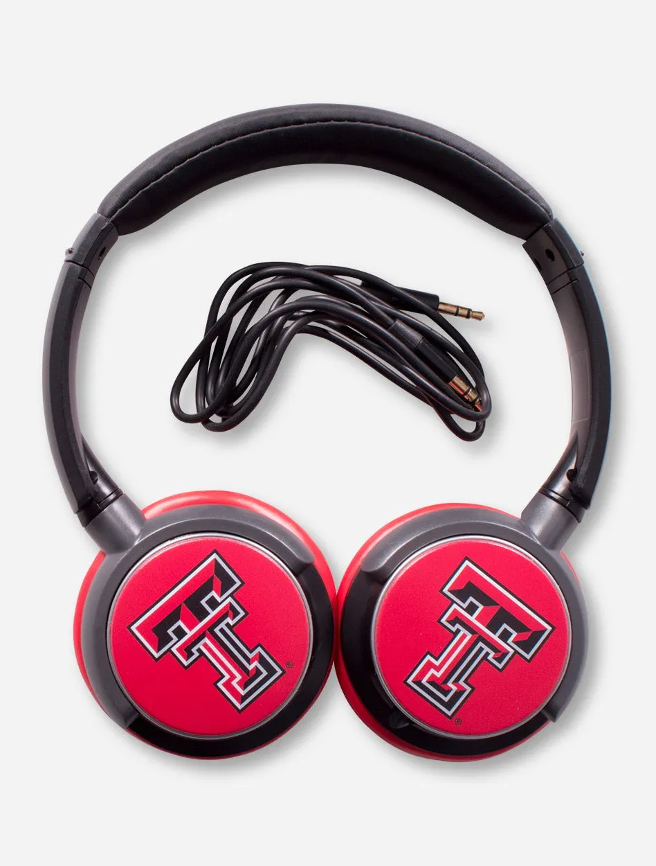 Texas Tech Double T Sonic Boom 2 Headphones