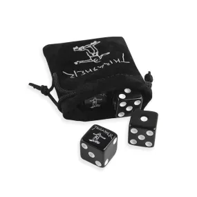 Thrasher - Dice Set Black