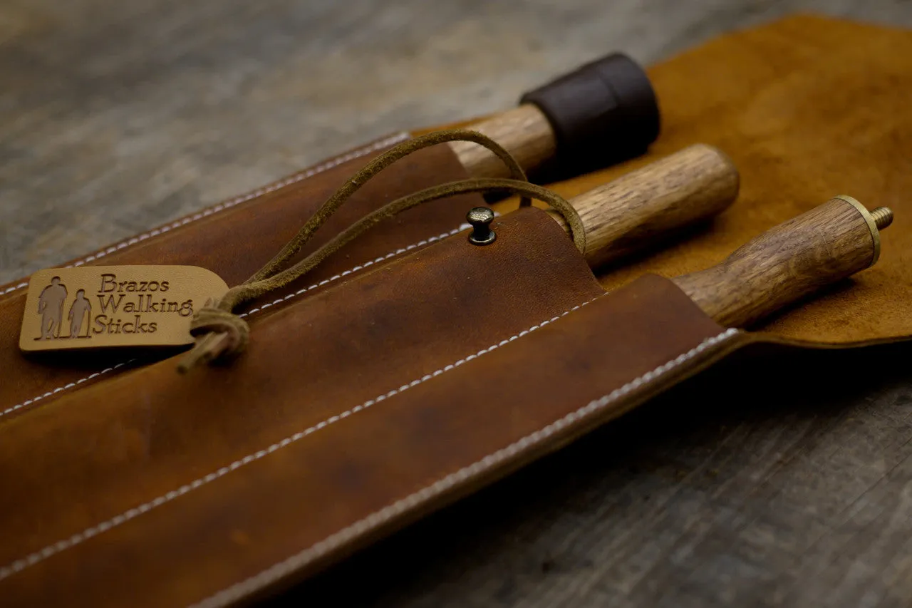 Traveler's Stick Leather Case