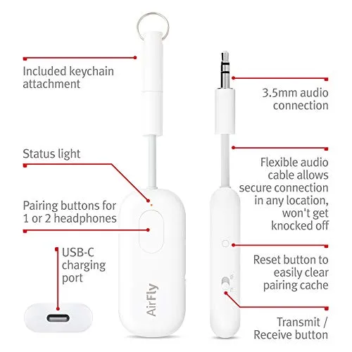 Twelve South AirFly Pro | Wireless Transmitter / Receiver