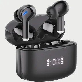 TWS Wireless BT Earbuds Noise Reduction Headphones HiFi Stereo Earphones In Ear Headset With Mic And LED Power Display Charging Case