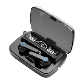 TWS Wireless Earphone M19  IPX7 Waterproof Blue tooth Earphone with Power Bank