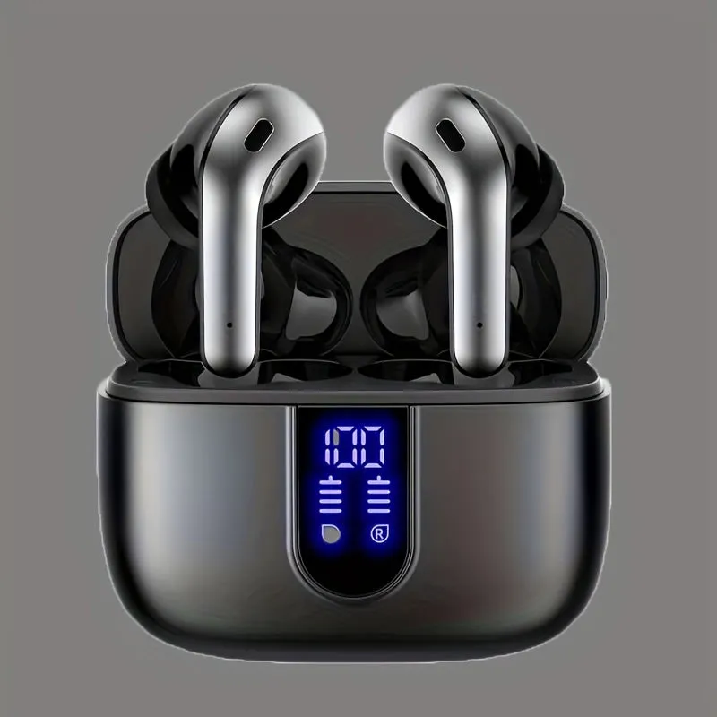 Unleash Freedom True Wireless Earbuds with LED Power Display