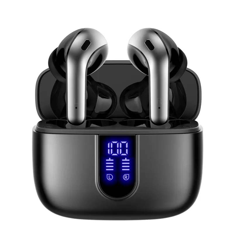 Unleash Freedom True Wireless Earbuds with LED Power Display