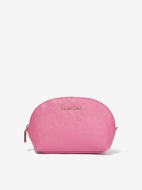 Valentino Girls Soft Cosmetic Case in Coral