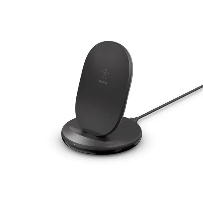 Wrls Charging Stand 15W Pwr Incl Blk