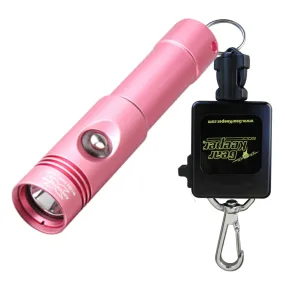 X-ADVENTURER M1500 DIVE TORCH   RETRACTOR COMBO - PINK