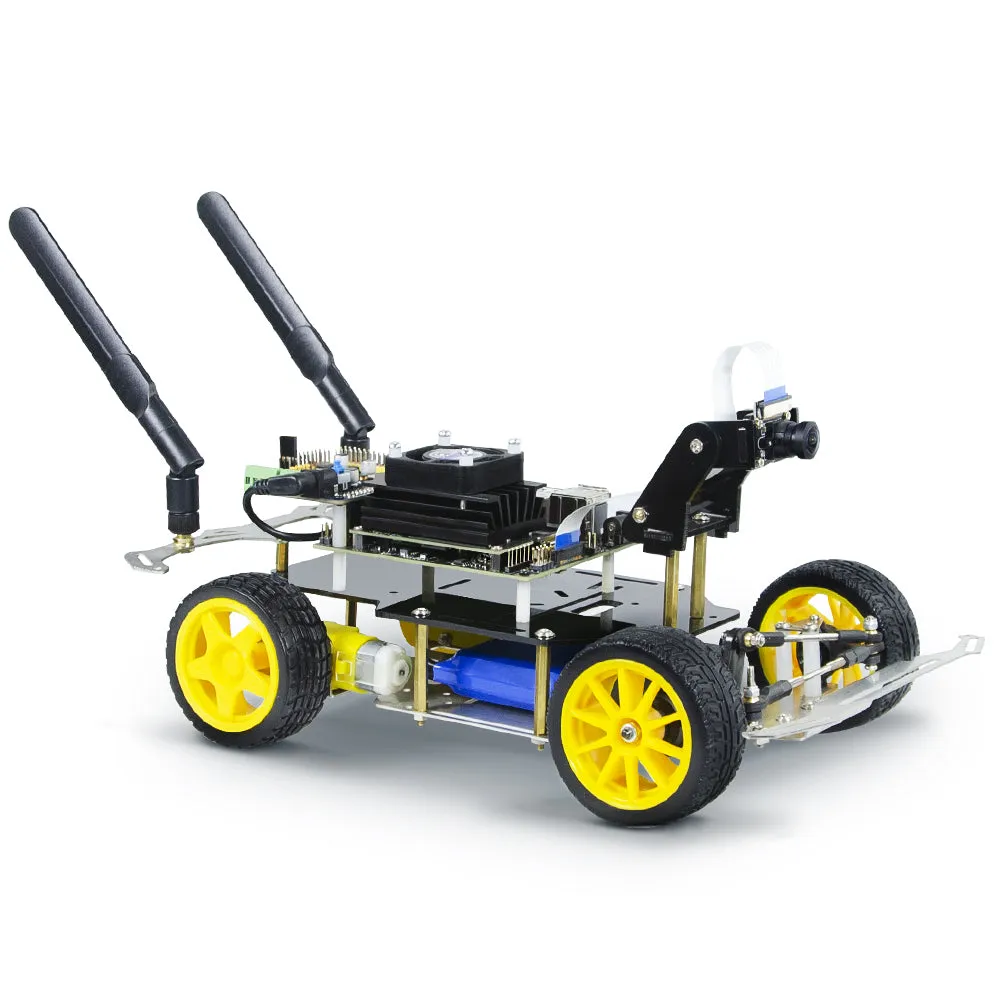 XiaoR GEEK XR-F2 AI deep learning framework Tensorflow Smart Programmable Donkey Car robot with Nvidia Jetson Nano